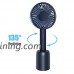EJG Mini Handheld Fan 135° Oscillating Desktop Cooling Fan with USB Rechargeable 2000mAh Battery for Office Room Outdoor Household Traveling (3 Speed) - B07D6K7LZK